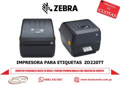Impresora Térmica Zebra ZD220TT USB